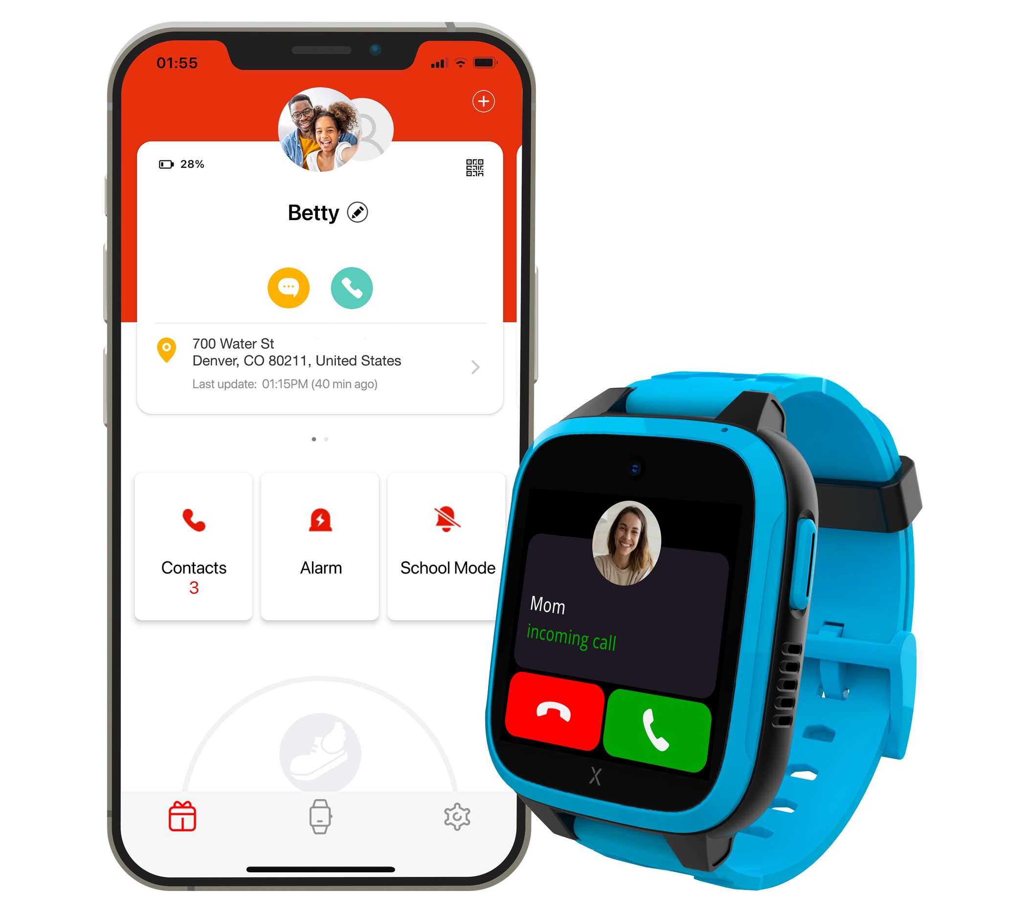 Xplora XGO3 Kids Smart Watch Cell Phone w/ GPS&