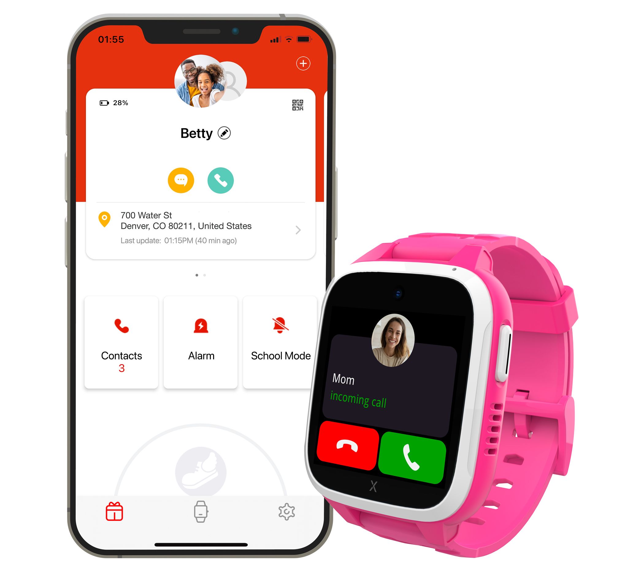 Xplora XGO3 Kids Smart Watch Cell Phone w/ GPS&