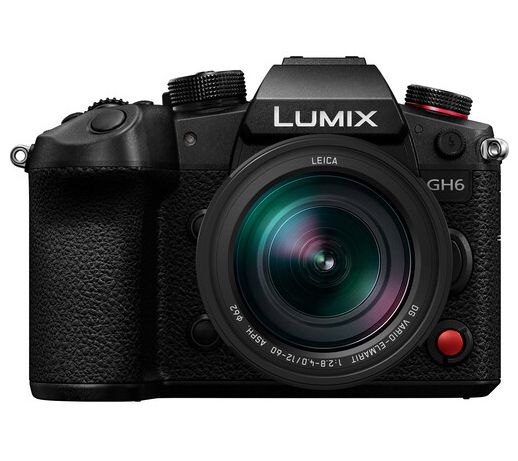 Panasonic Lumix GH6 Mirrorless Camera w/ 12-60mm f/2.8-4 Lens