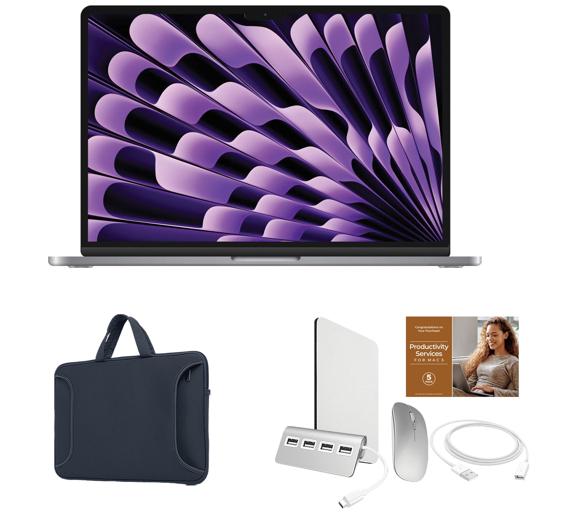 Apple Macbook Air 15" Laptop, M2 Chip, 512GB SSD and Voucher