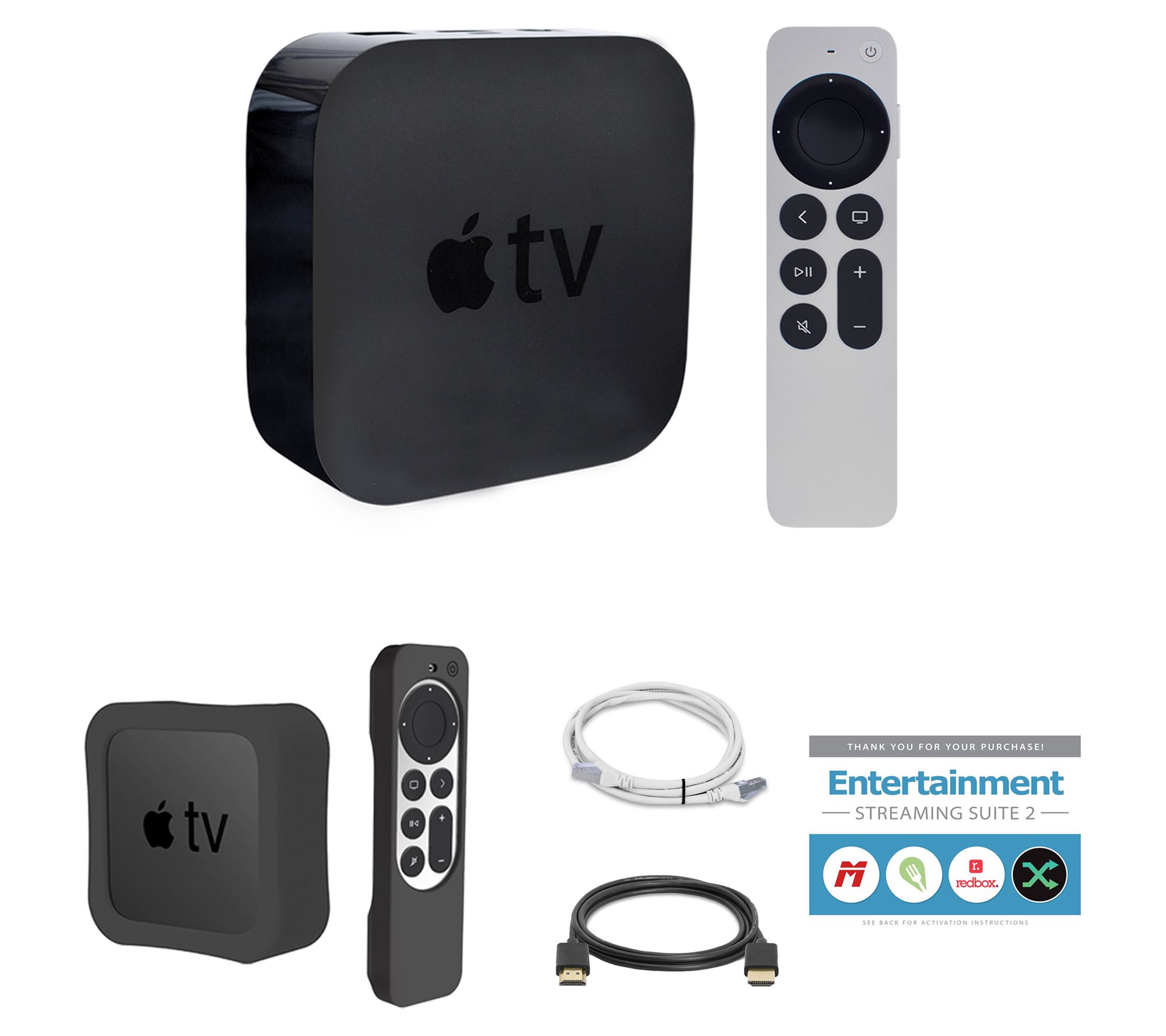 Specialist Velkendt Konflikt Apple TV 2nd Gen HD 32GB w/ Remote, Bumpers & Accessories - QVC.com