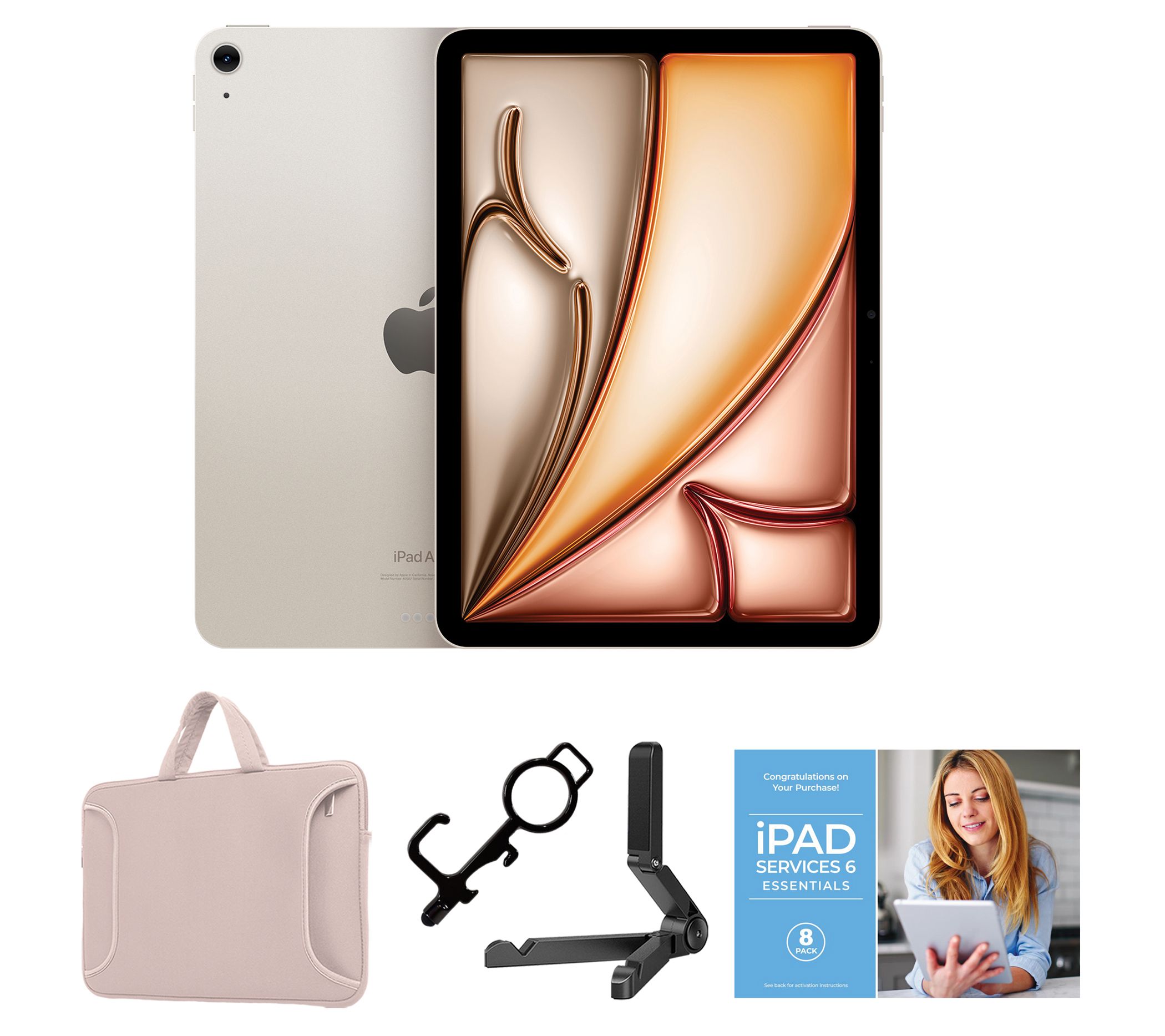 Apple iPad Air 11" M2 128GB Wi-Fi Bundle