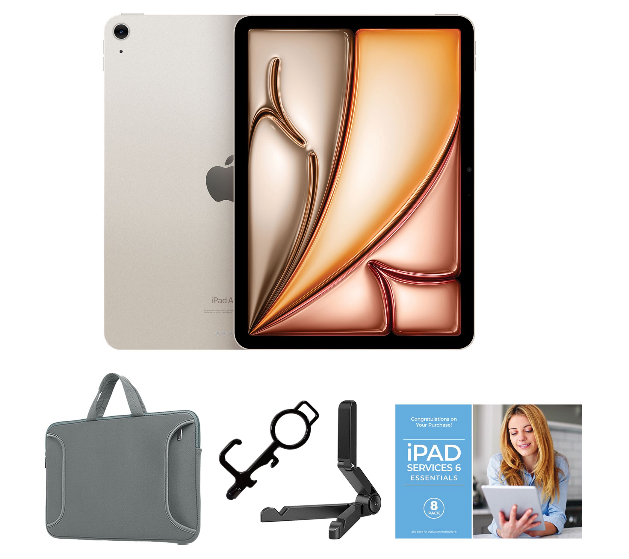 Apple iPad Air 11" M2 128GB Wi-Fi Bundle