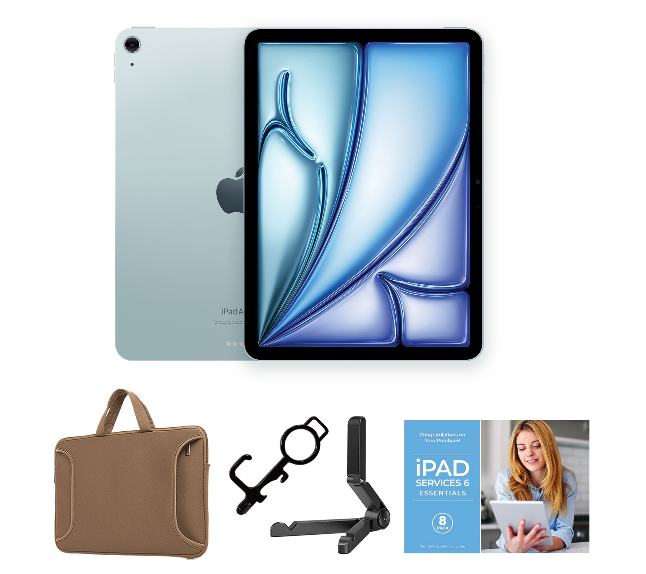 Apple iPad Air 11" M2 128GB Wi-Fi Bundle