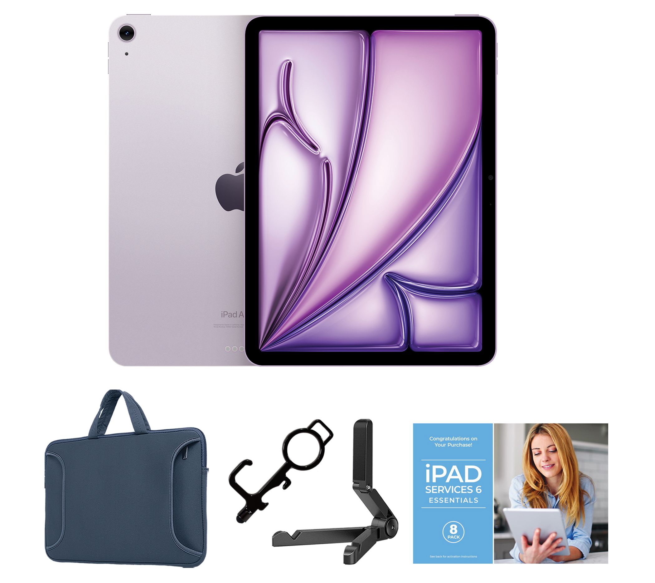 Apple iPad Air 11" M2 128GB Wi-Fi Bundle