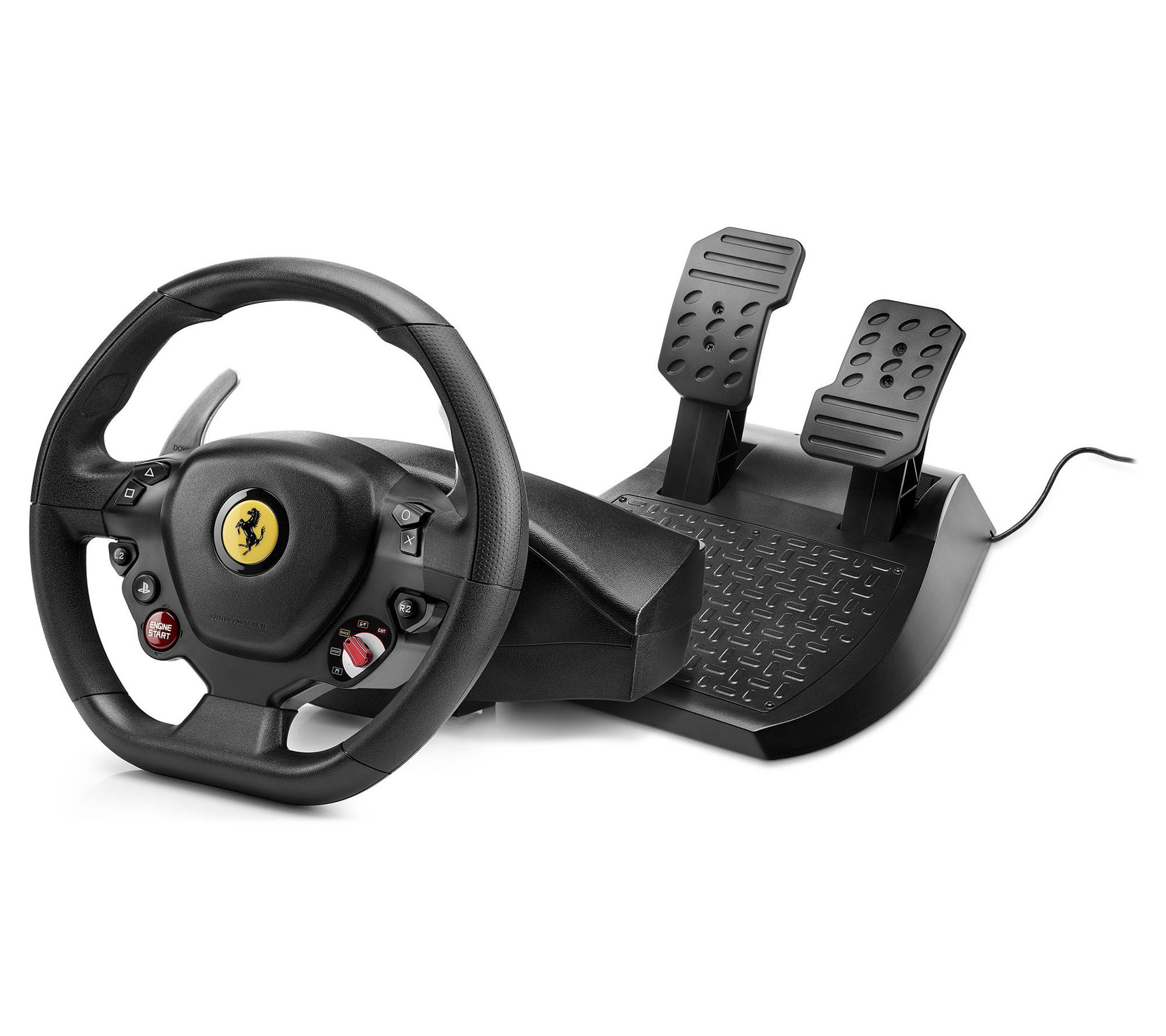 Thrustmaster T80 Ferrari 488 Race Wheel & Pedals - PlayStation