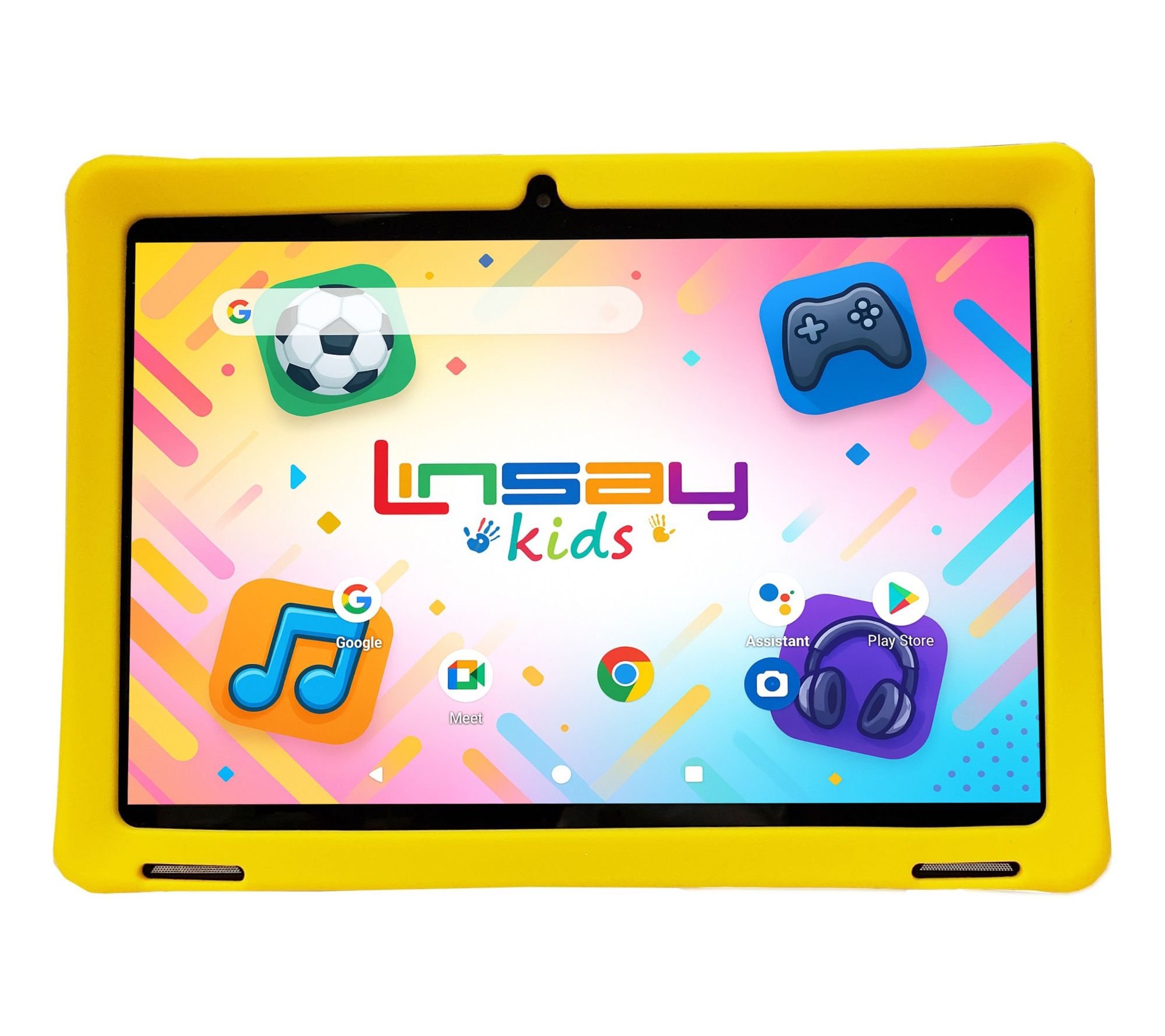 LINSAY 10.1"Octa Core 4GB Ram 256GB Storage Android 15 Kids