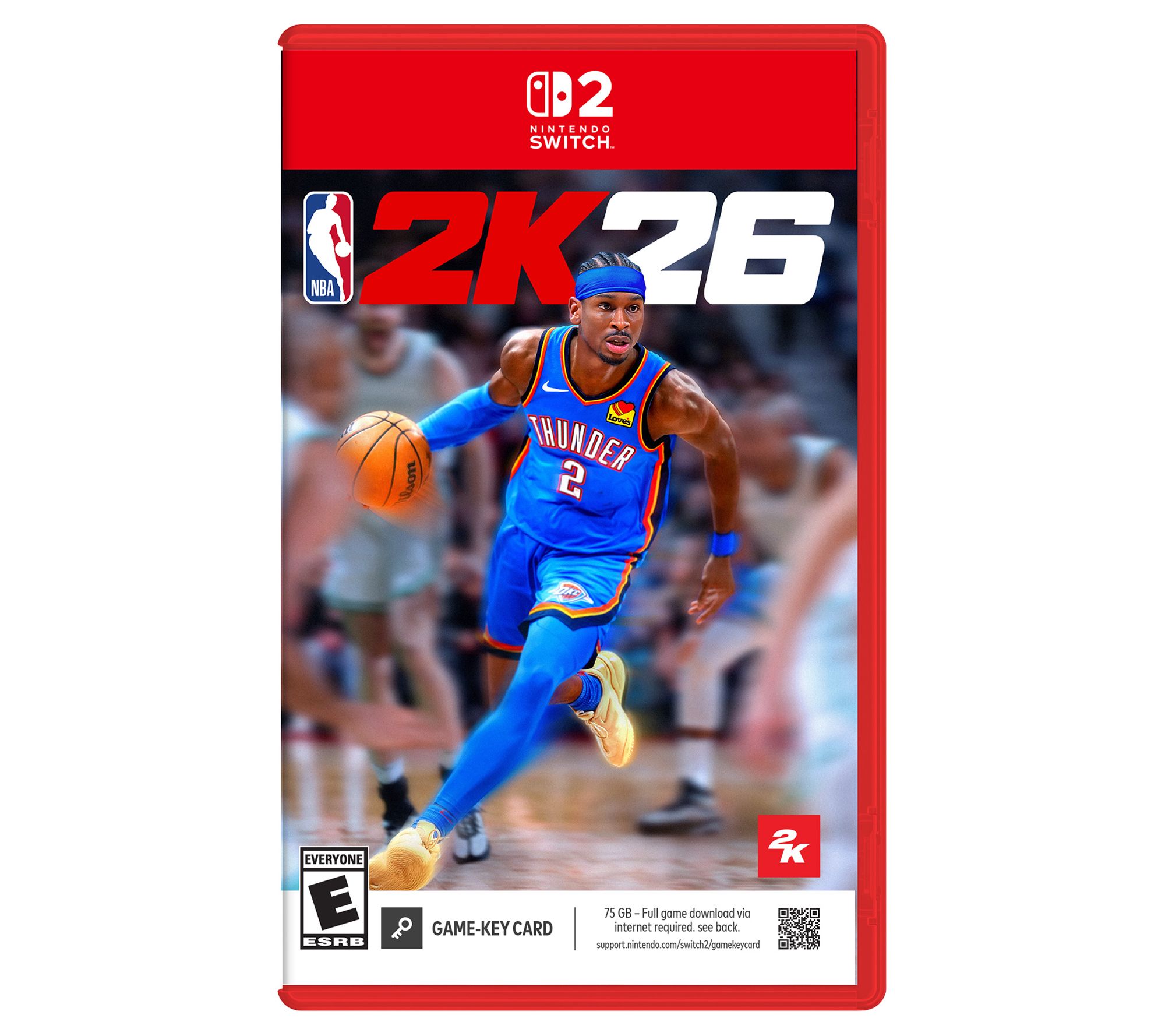 NBA 2K26 (Game Key Card) - Nintendo Switch 2