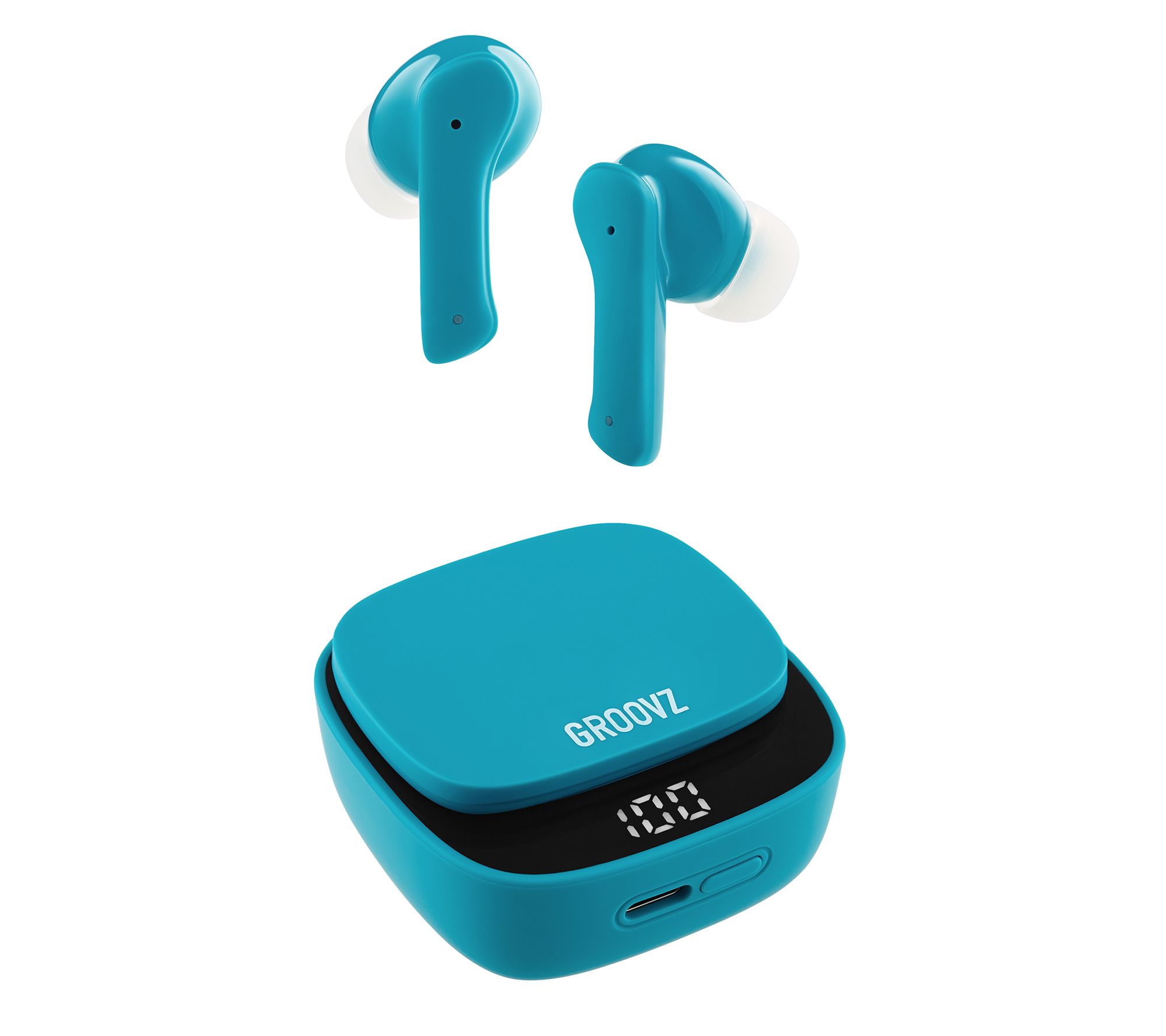 Groovz True Wireless Earbuds with Charging Case