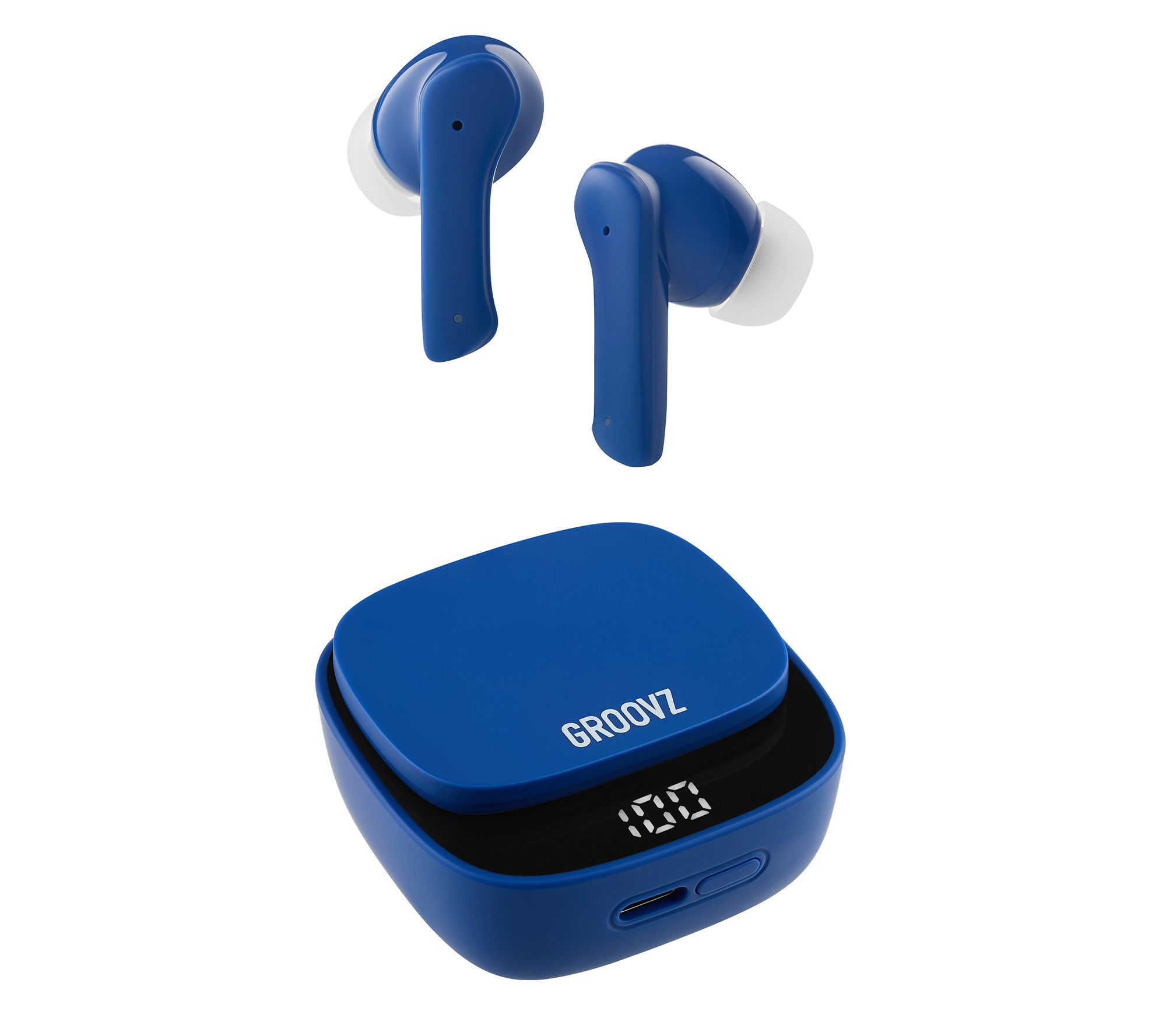 Groovz True Wireless Earbuds with Charging Case