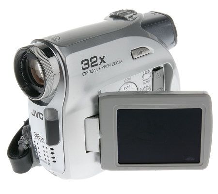 JVC 800X Zoom Mini Digital Camcorder Tape -