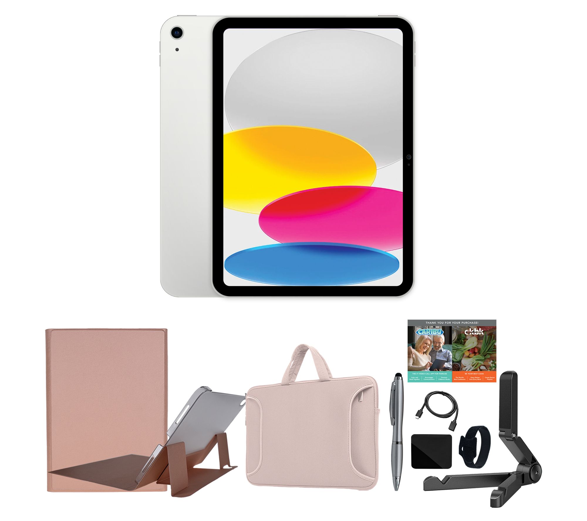 Apple iPad 10.9" 10th Gen 256GB Wi-Fi Bundle