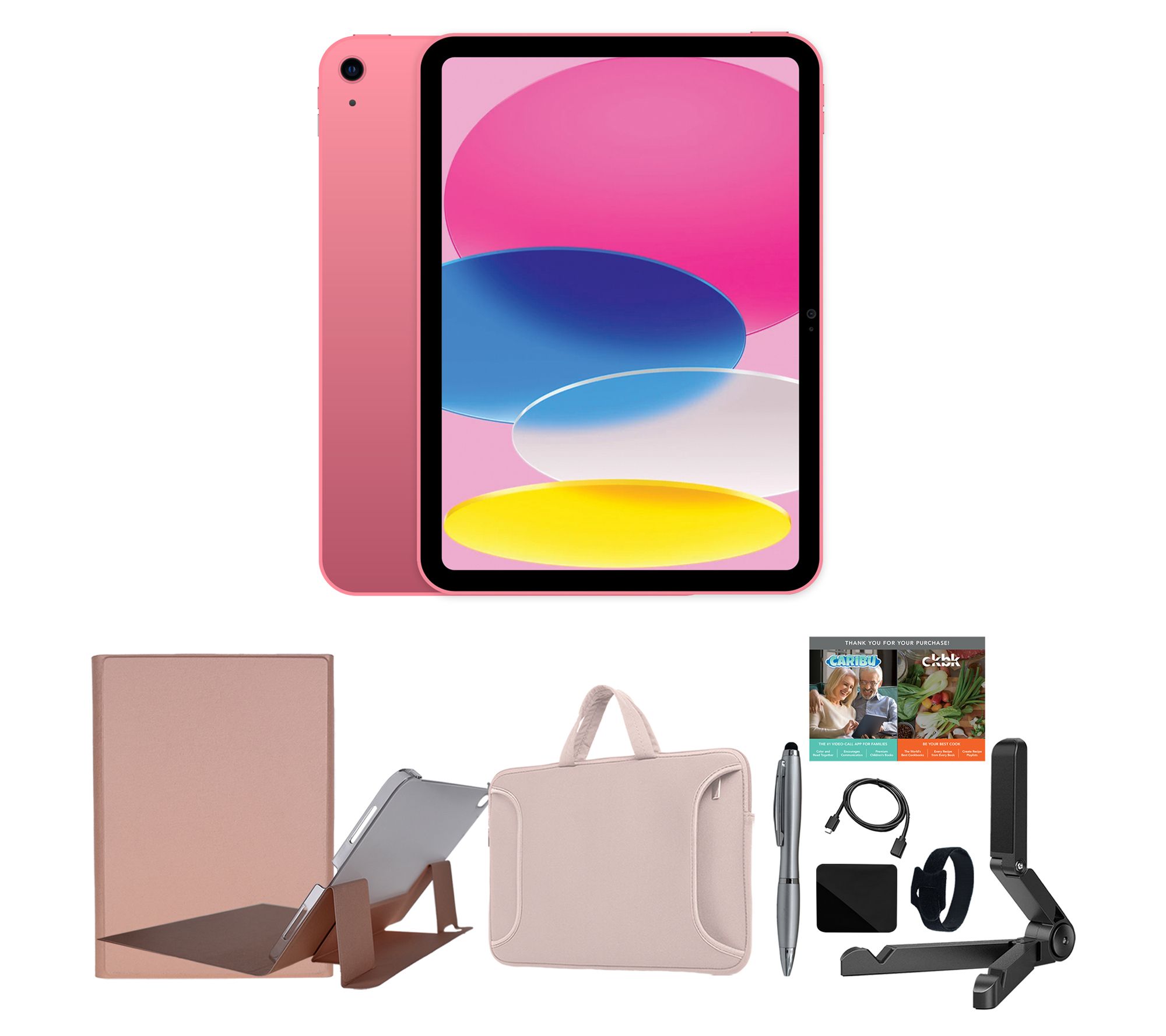 Apple iPad 10.9" 10th Gen 256GB Wi-Fi Bundle