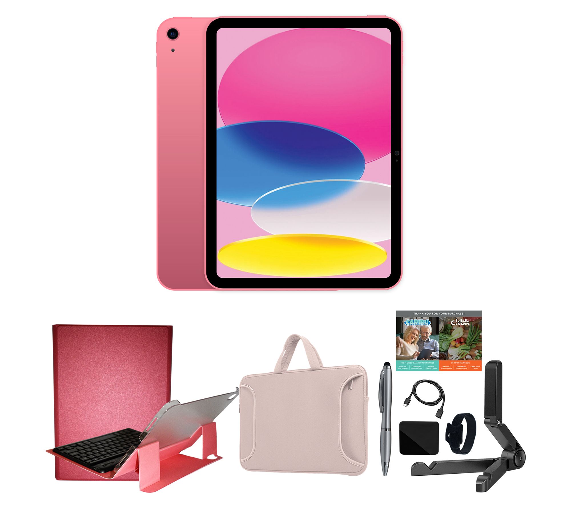 Apple iPad 10.9" 10th Gen 256GB Wi-Fi Bundle