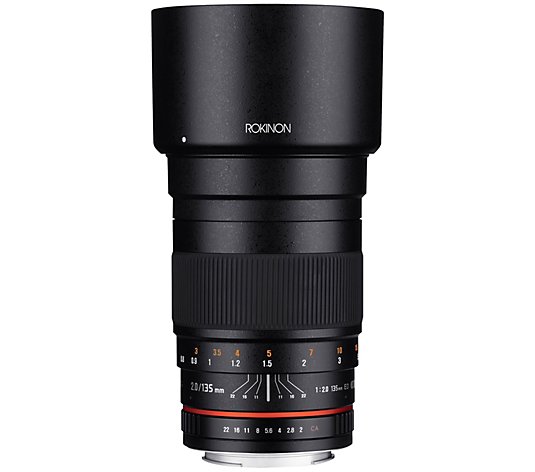 Rokinon 135mm F2.0 Lens for Nikon with AE Chip
