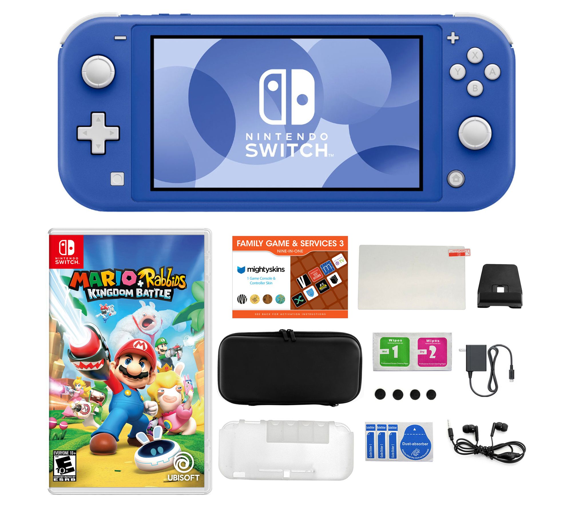 Nintendo Switch Lite 32GB with Mario+Rabbids Bu dle