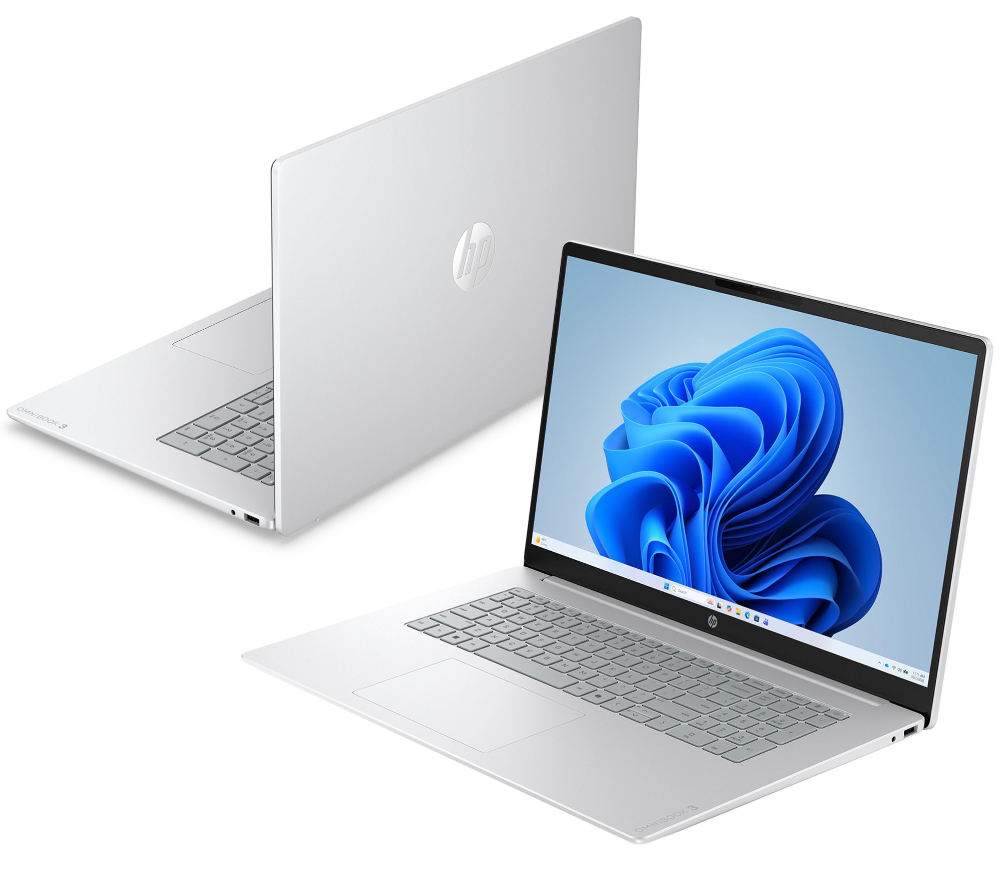 HP 17" Touch OmniBook 3 N150 128GB SSD Laptop with MS365 & Voucher