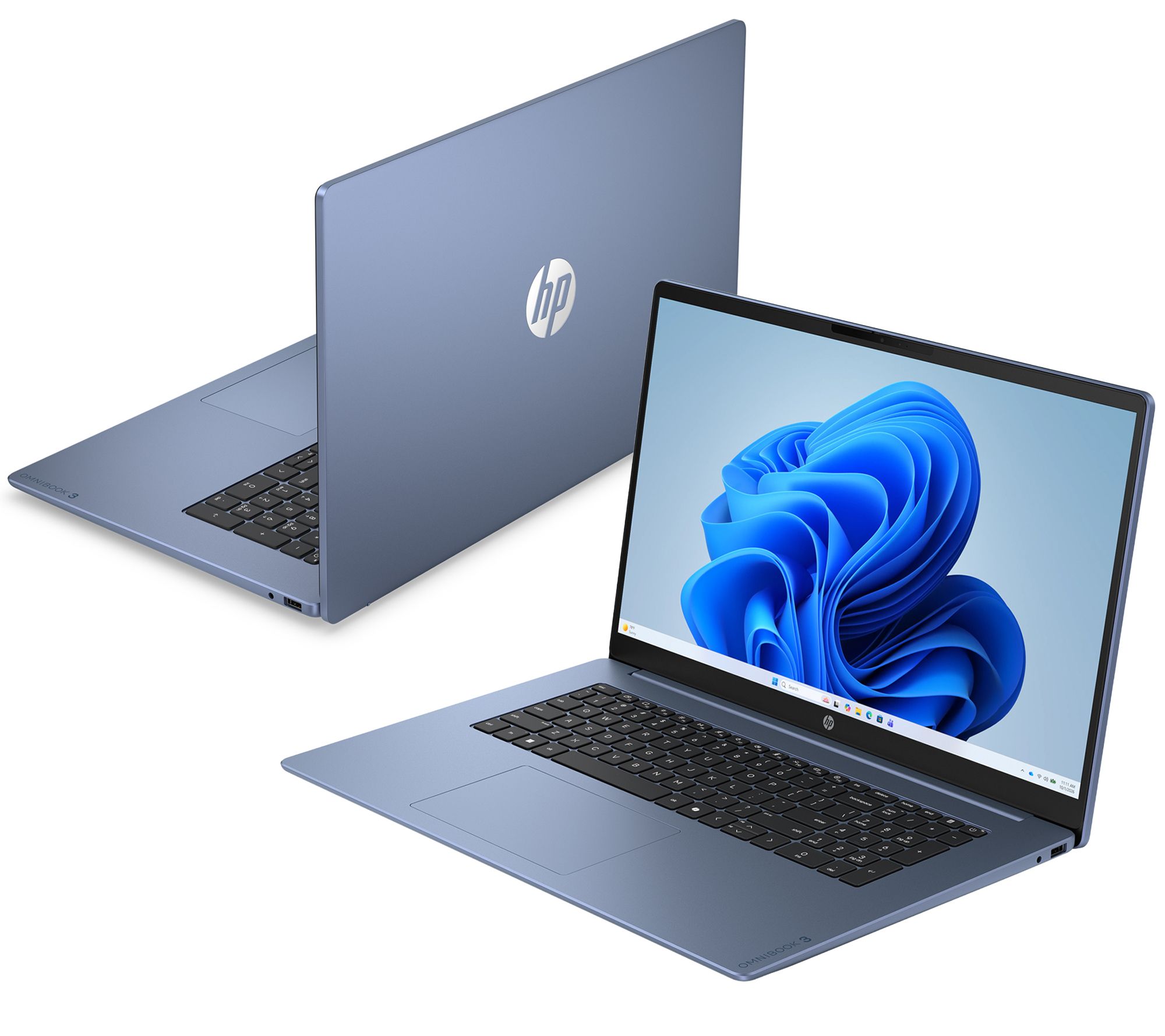 HP 17" Touch OmniBook 3 N150 128GB SSD Laptop with MS365 & Voucher