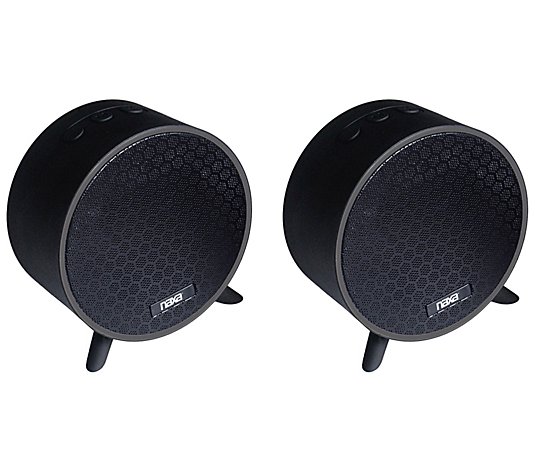 Naxa NAS-3106D Dual Bluetooth True WirelessSync Speakers