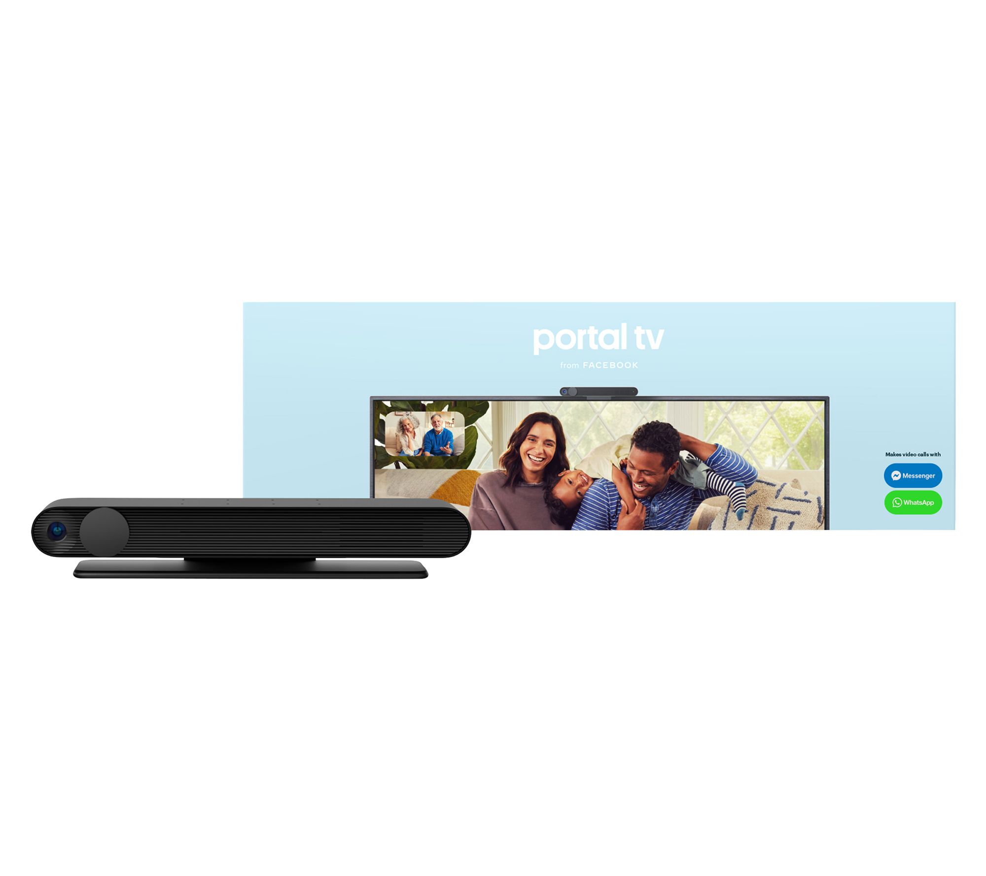  Facebook Portal Mini - Smart Video Calling 8” Touch Screen  Display with Alexa - White : Electronics