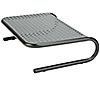 Mind Reader Metal Mesh Monitor Stand with Keyboard Storage, 3 of 4