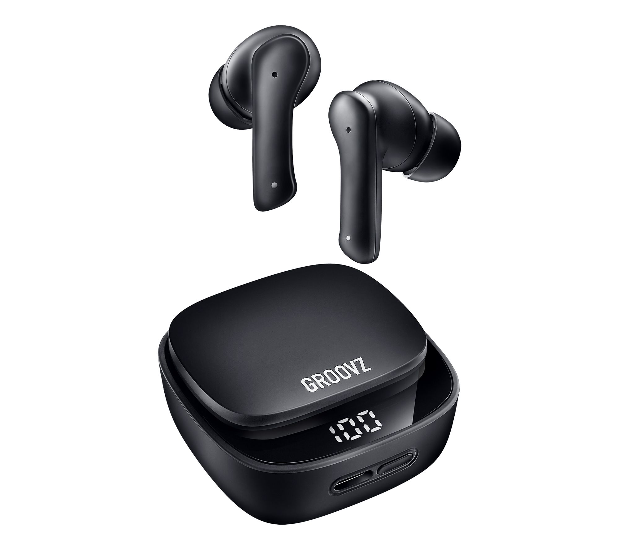 Groovz True Wireless Earbuds with Charging Case