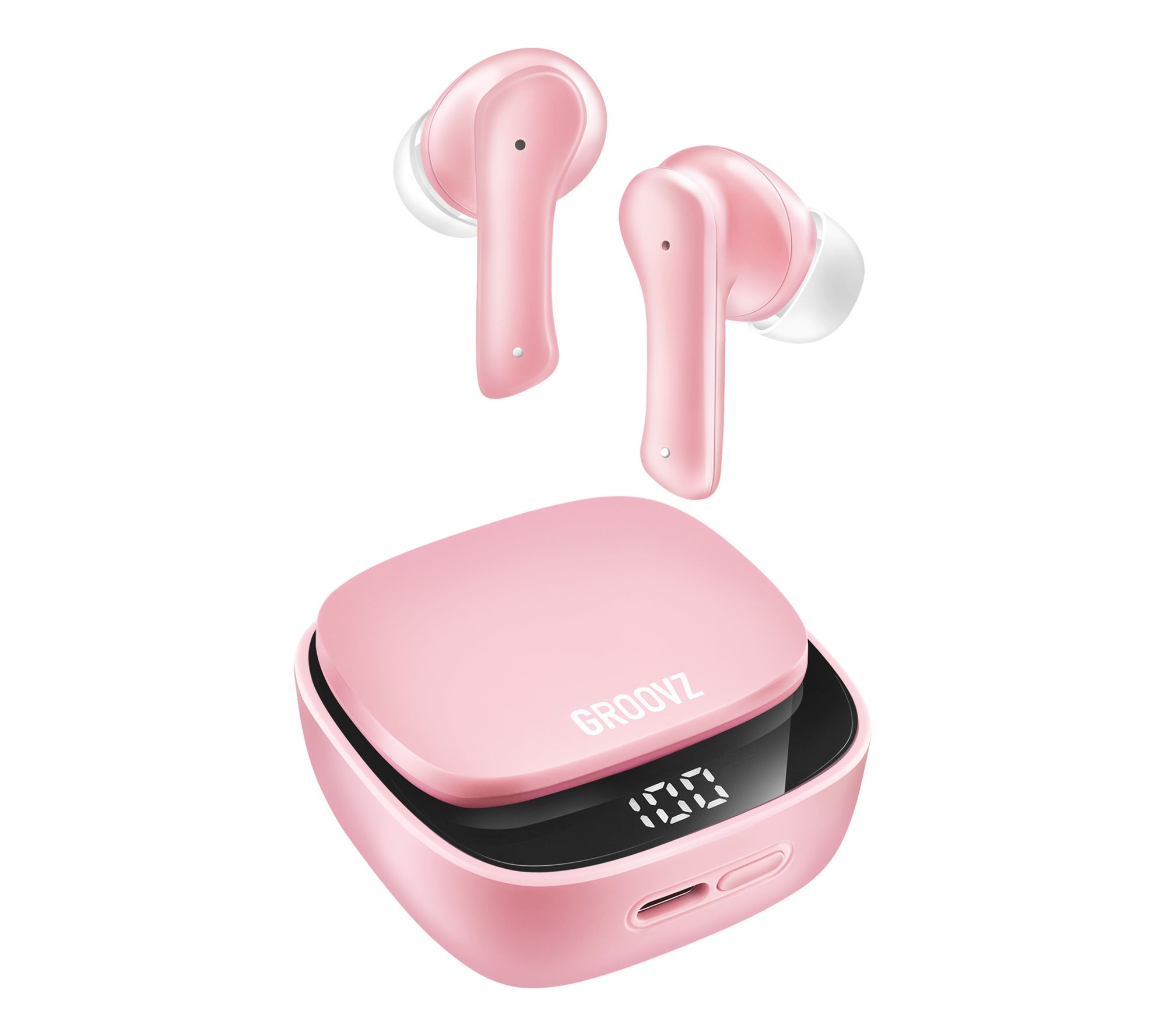 Groovz True Wireless Earbuds with Charging Case