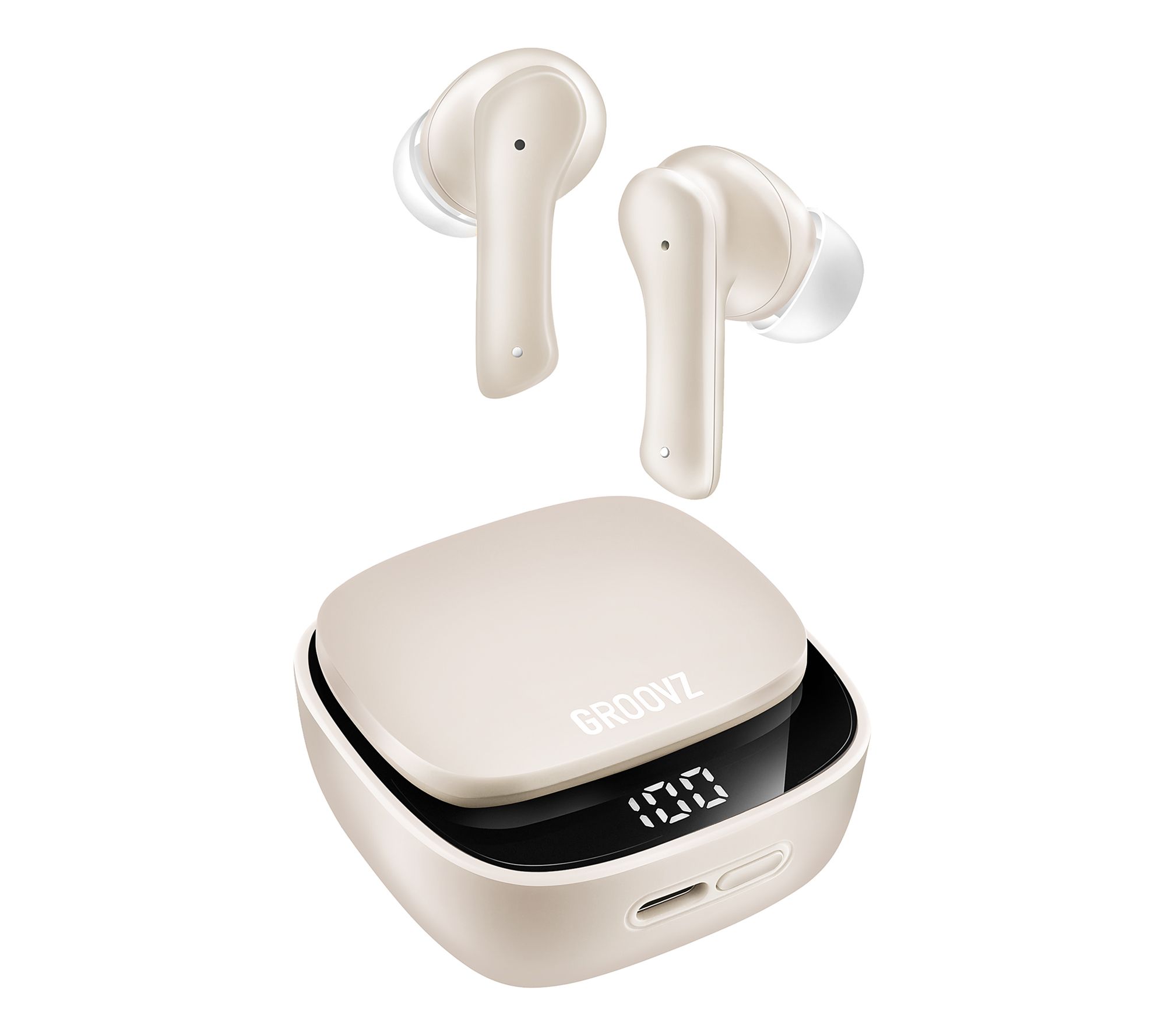 Groovz True Wireless Earbuds with Charging Case