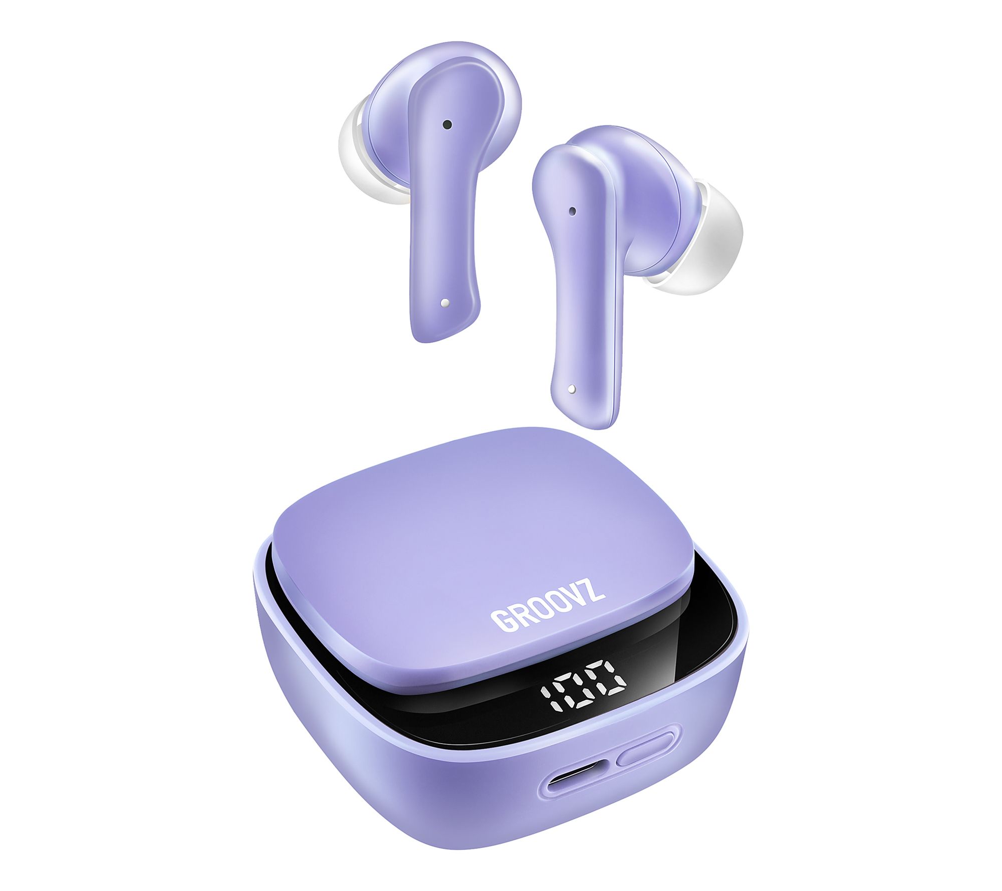 Groovz True Wireless Earbuds with Charging Case
