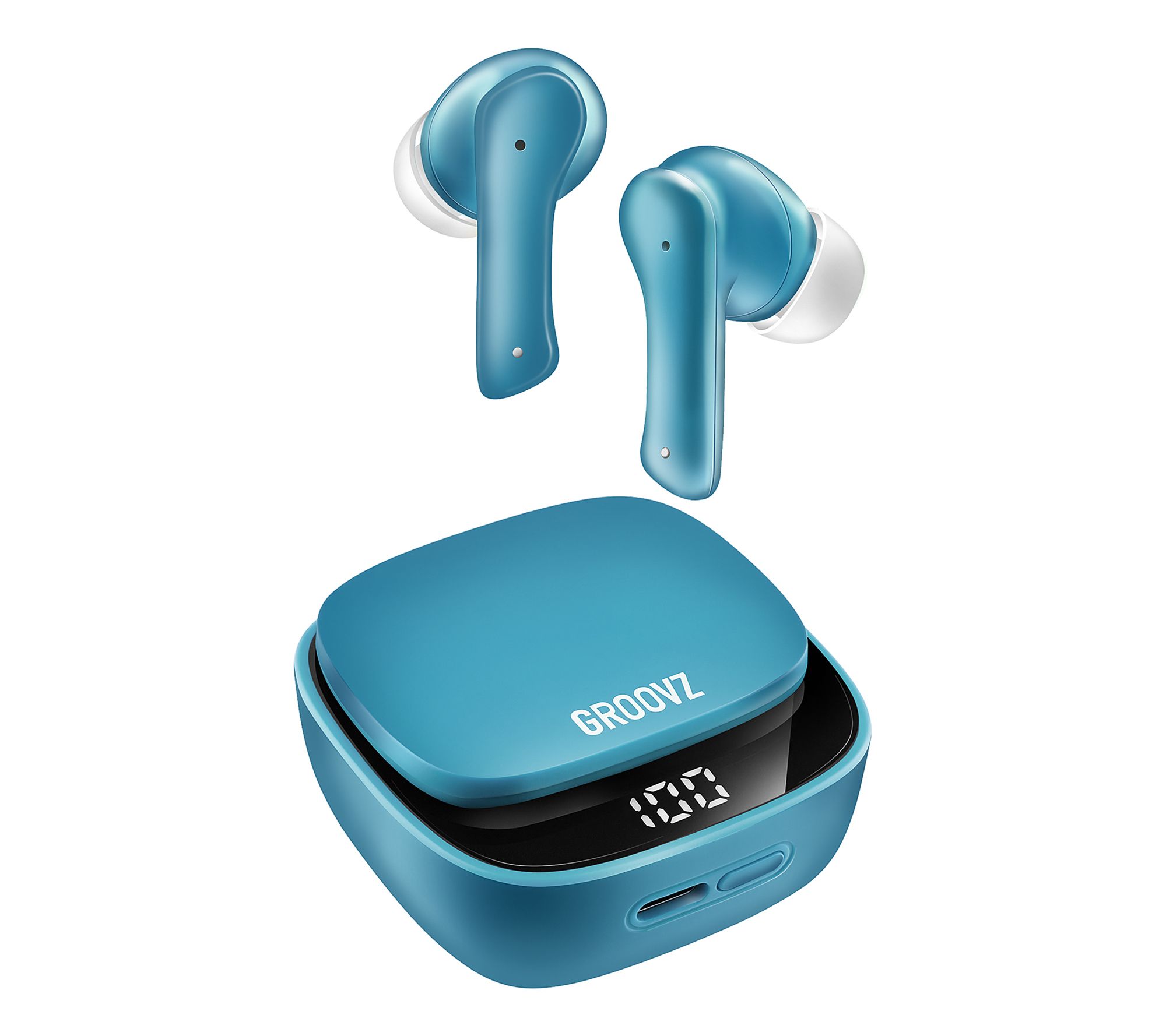 Groovz True Wireless Earbuds with Charging Case