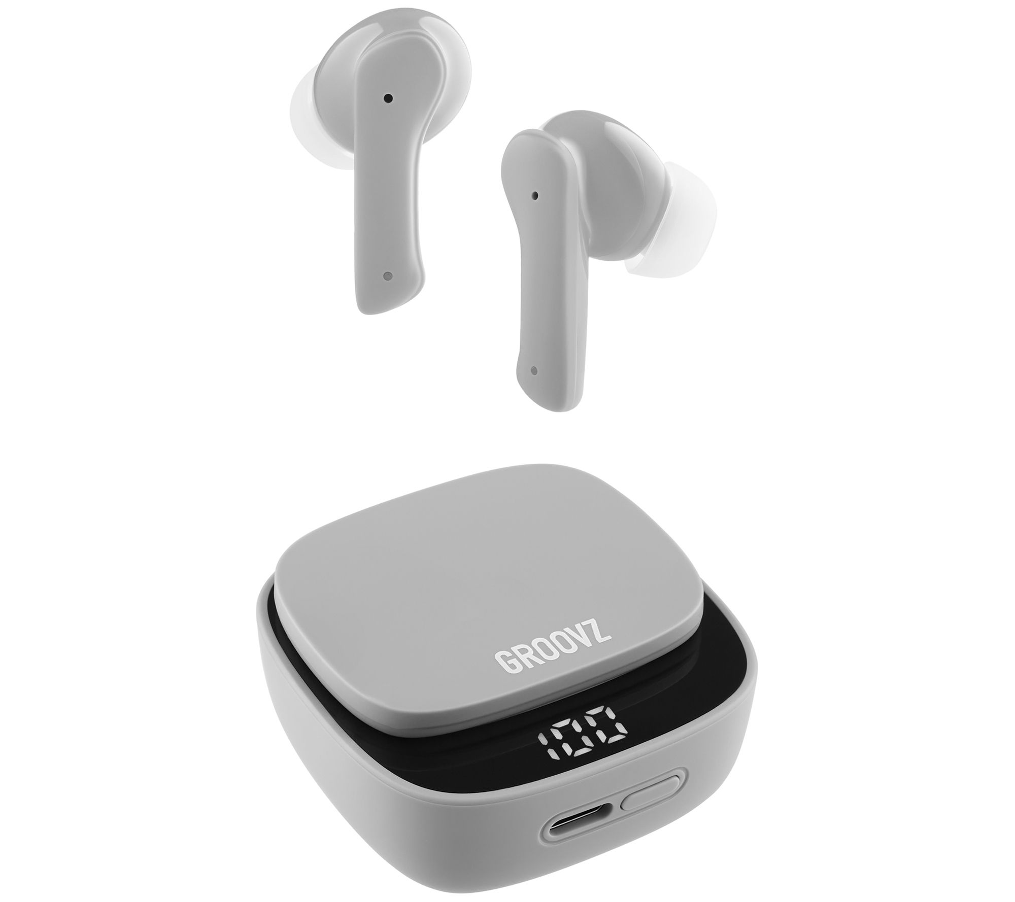 Groovz True Wireless Earbuds with Charging Case
