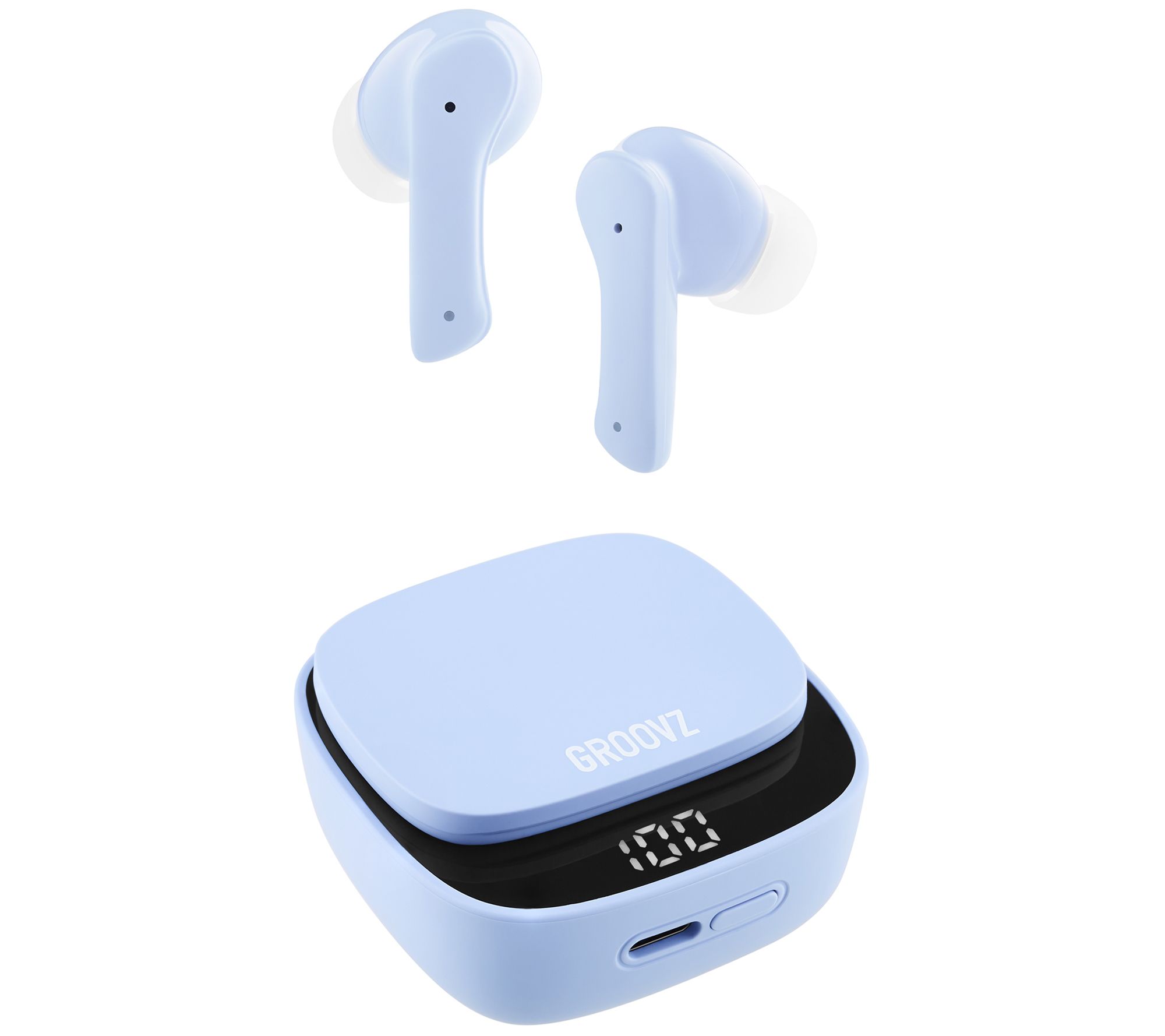 Groovz True Wireless Earbuds with Charging Case