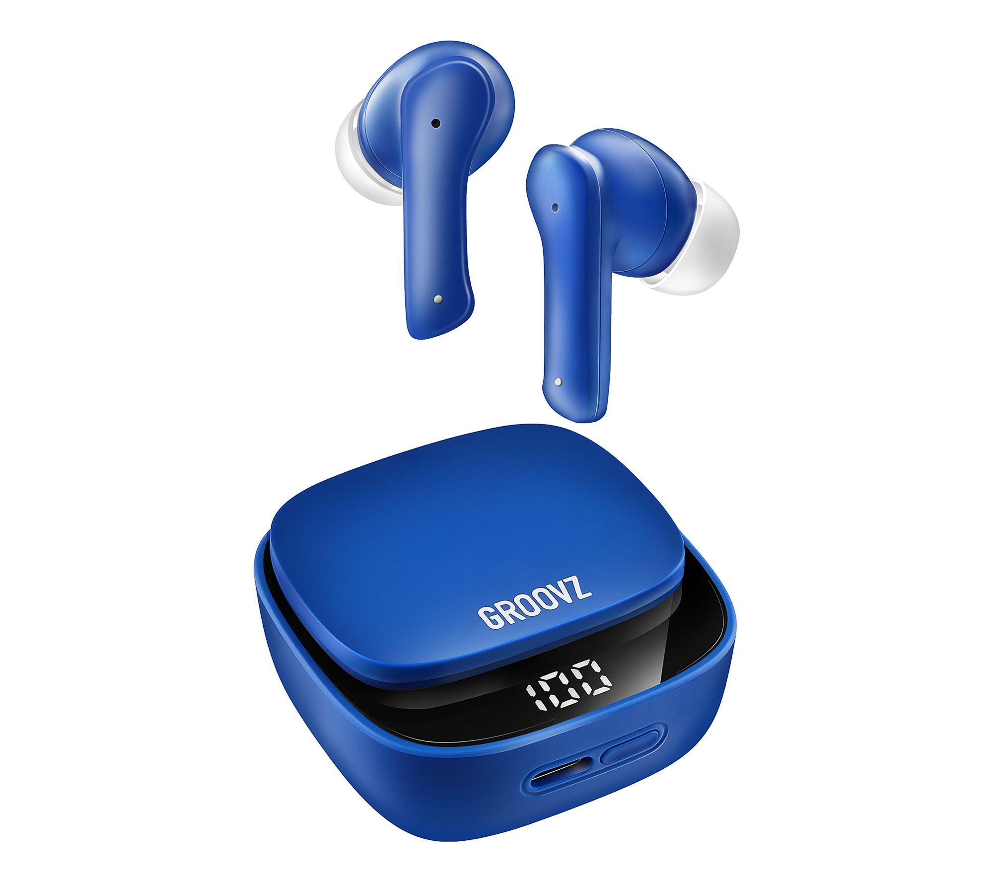 Groovz True Wireless Earbuds with Charging Case