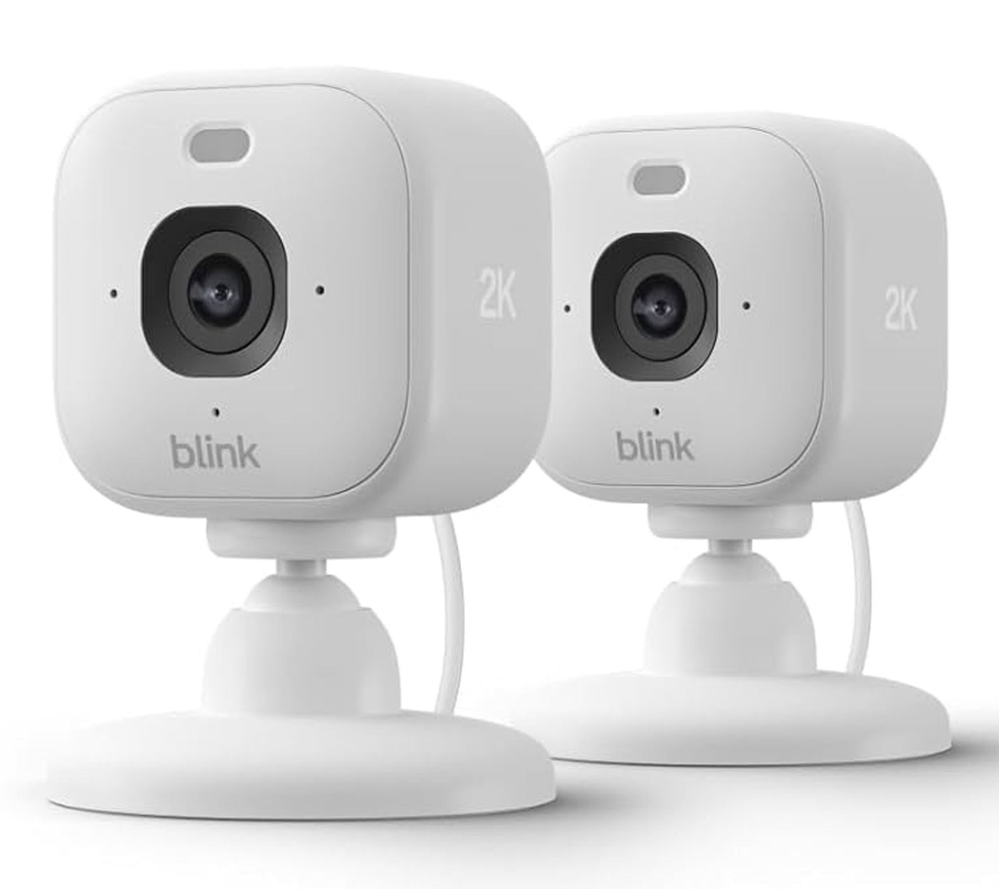 Blink 2PK Mini 2K+ Plug-in Indoor Security Cameras