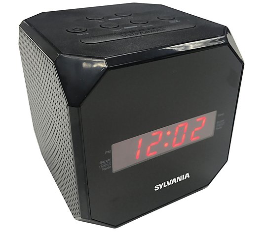 Sylvania Cube Clock Radio