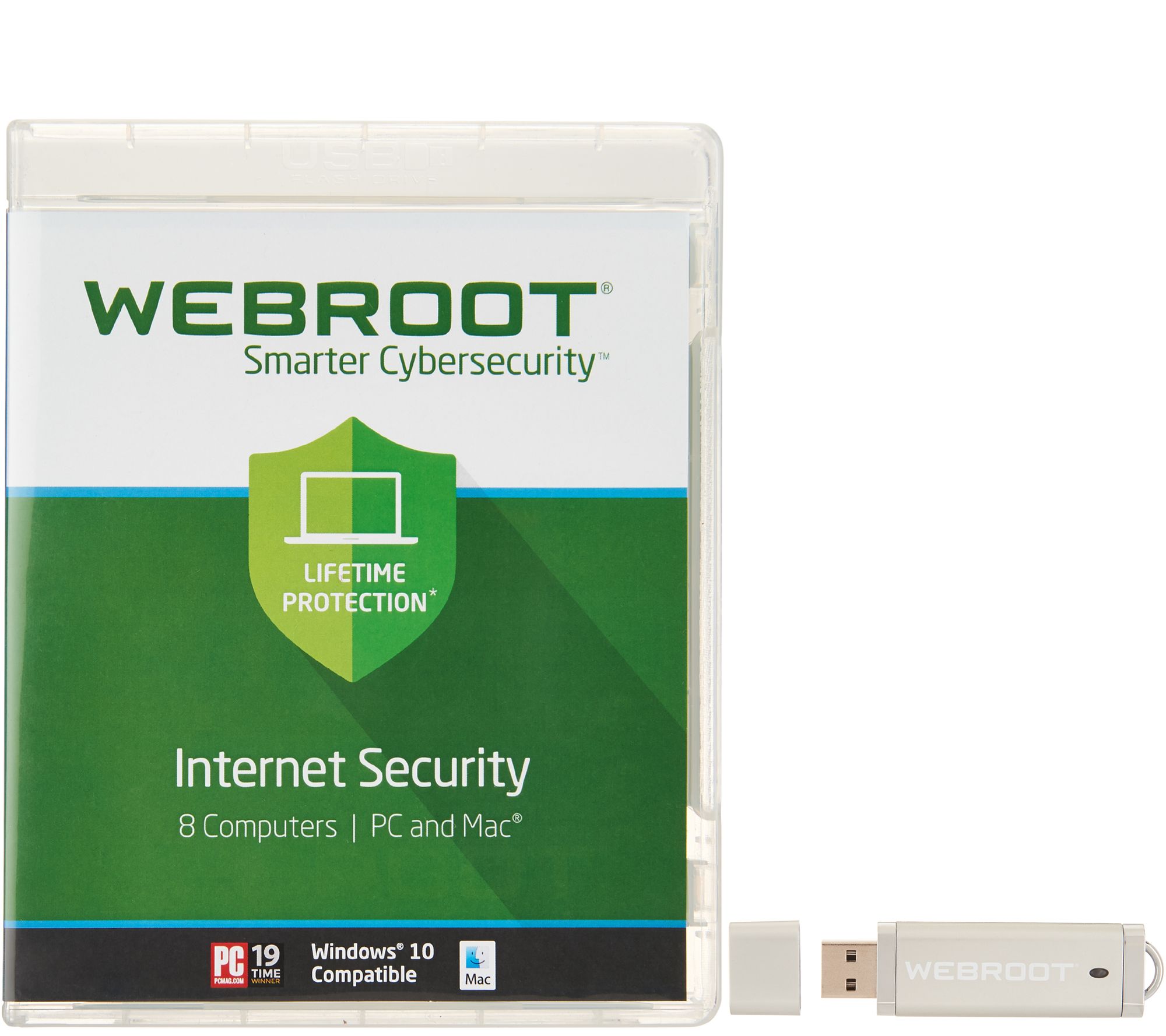 Webroot Antivirus for 8 Users PC or Mac for 7 years