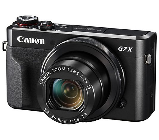Canon PowerShot G7 X Mark II Digital Camera Bundle - QVC.com