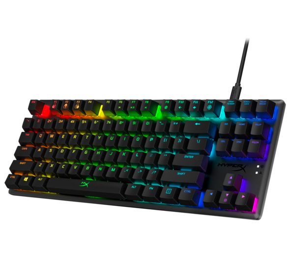 HyperX Alloy Origins Core RGB Mechanical Gaming Keyboard (Aqua)