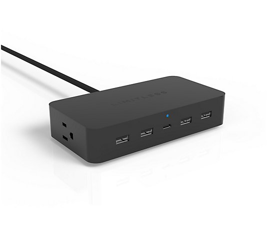 Limitless 7-Device Charger w/ USB Type-C & AC Outlets
