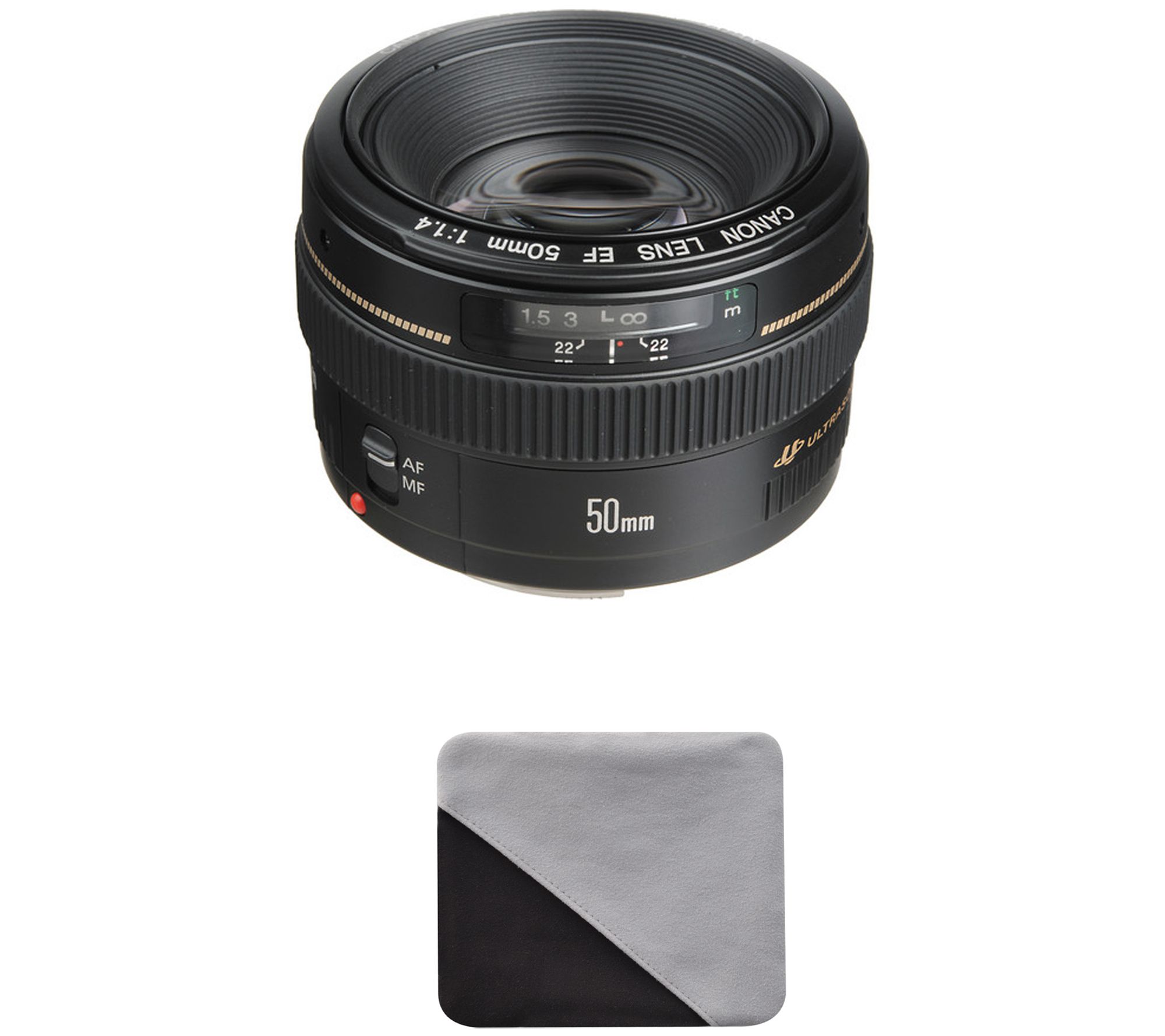 Canon EF 50mm f/1.4 USM Lens Bundle - QVC.com
