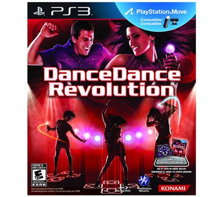 Dance Dance Revolution with Mat for PS3 &Move Compatible - QVC.com