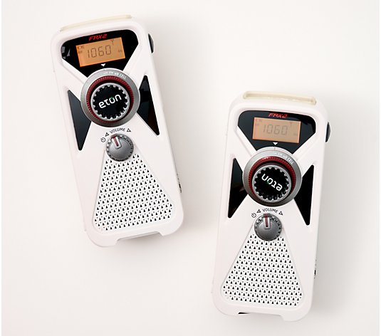 Eton American Red Cross S/2 Weather Radios with LED Flashlight