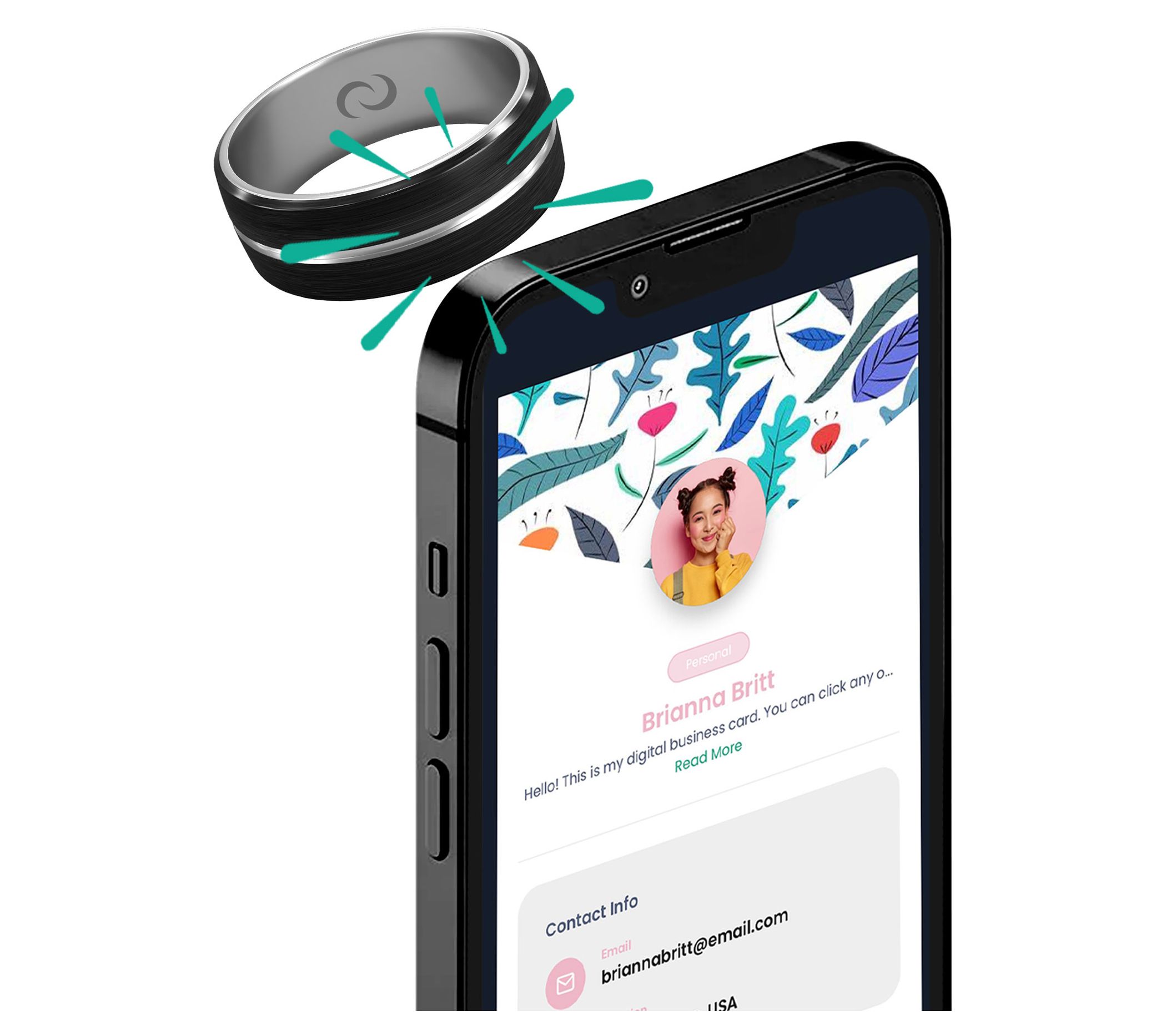 Contact Co. Smart Tungsten Ring