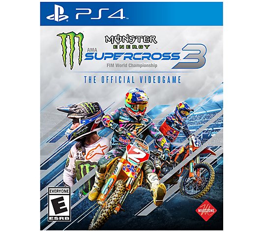 Monster Energy Supercross 3 Game for PS4