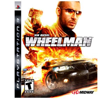 Vin Diesel Wheelman - PS3 - QVC.com