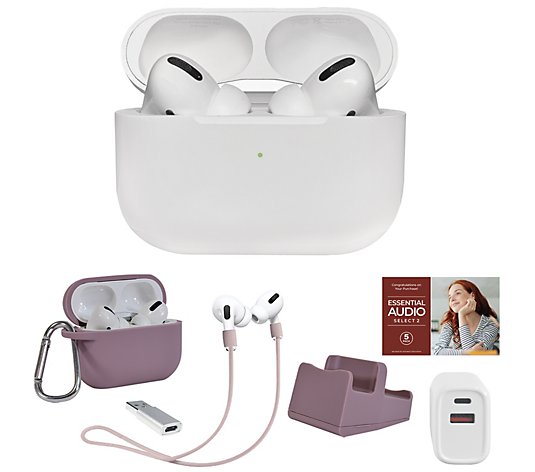 Apple AirPods Pro Gen 1 with MagSafe Case and Accessories - QVC.com