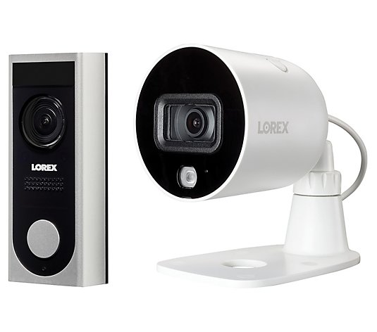 Lorex 1080p Wi-Fi Video Doorbell with 1080p Wi-Fi Cam