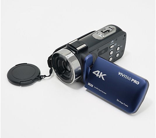 Vivitar PRO 4K Ultra HD Camcorder with 18x Digital Zoom