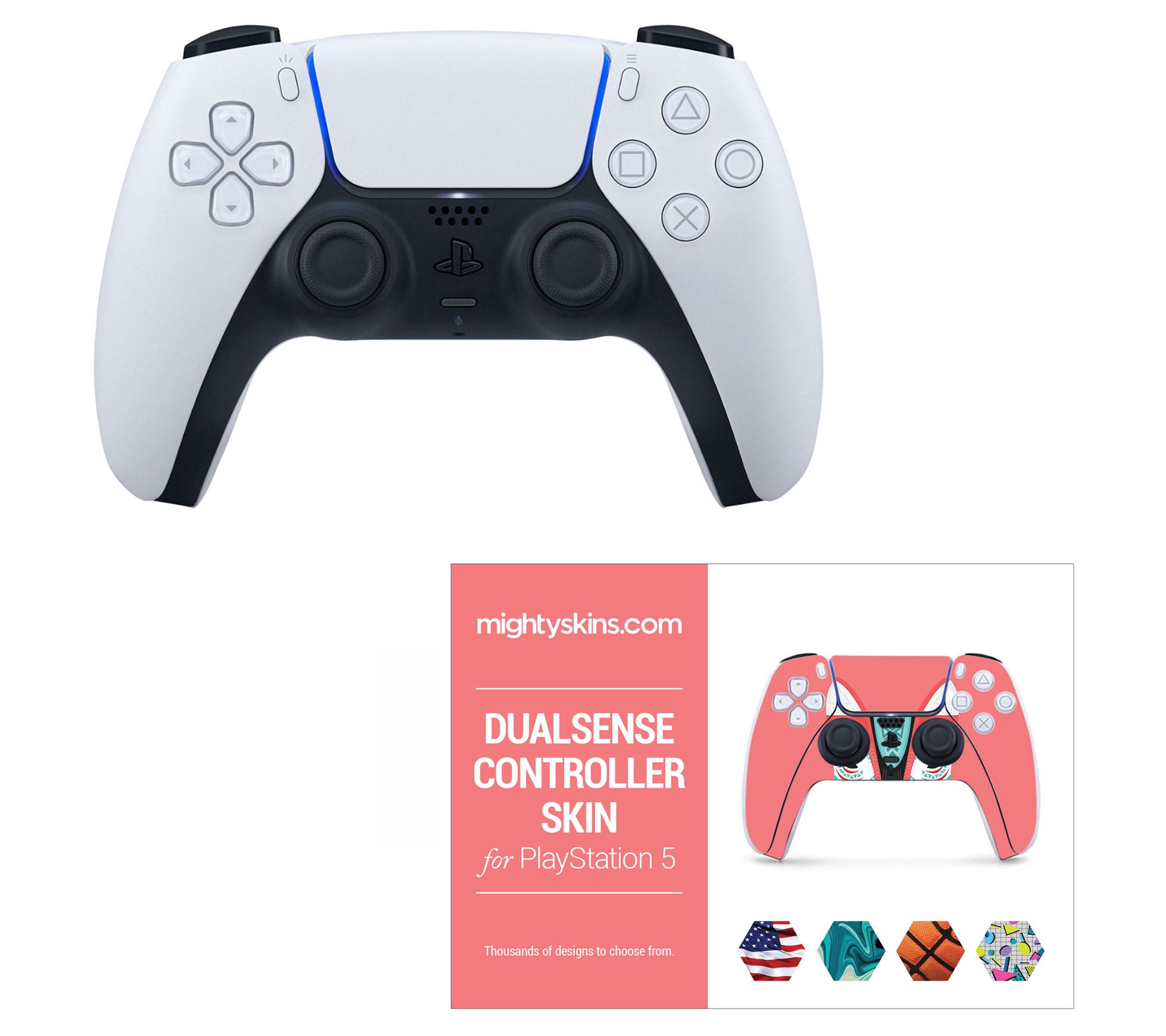 PS5 DualSense Controller with Skins Voucher
