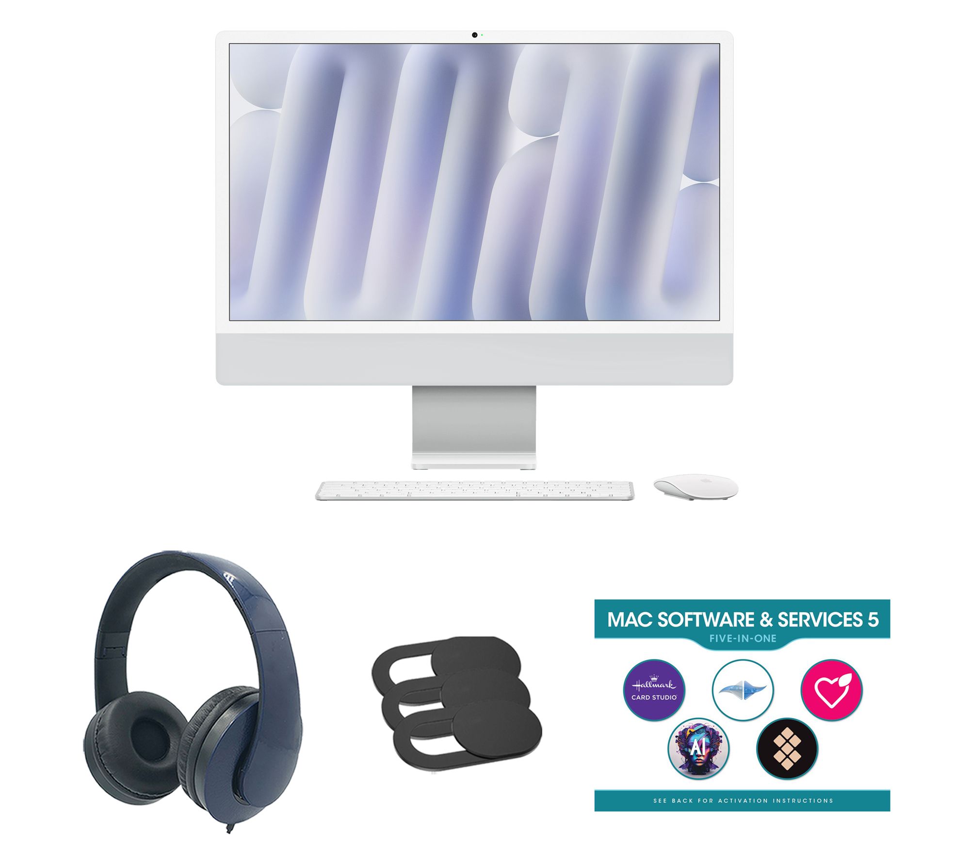 Apple iMac 24" M4 10-Core CPU 10-Core GPU 256GB16GB Bundle